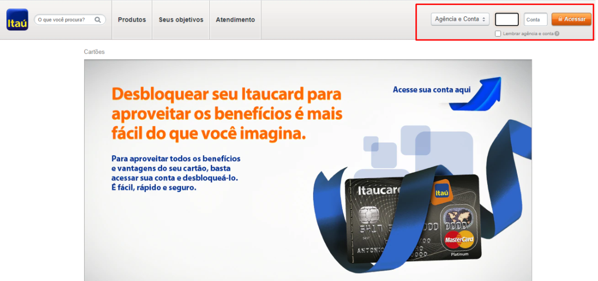 Desbloquear Cartão De Crédito Itaú